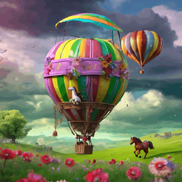 Rosalies mutige Ballonfahrt