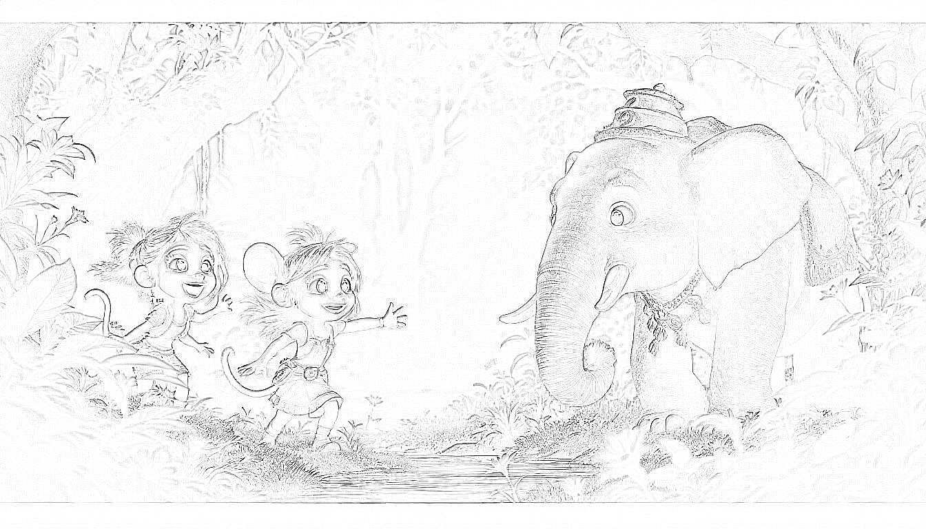 Mia und die Zauberblume im Dschungel