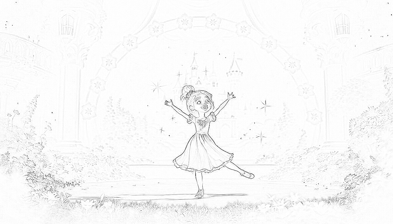 Nicole, die kleine Tänzerin