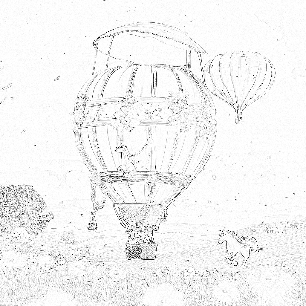 Rosalies mutige Ballonfahrt