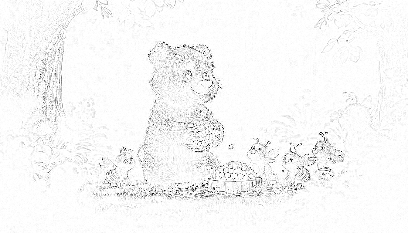 Bruno der Bär und der Honigzauber