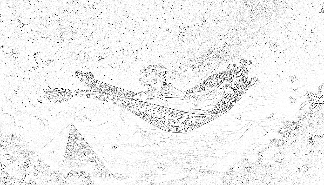 Tarik Traumweber und der fliegende Teppich