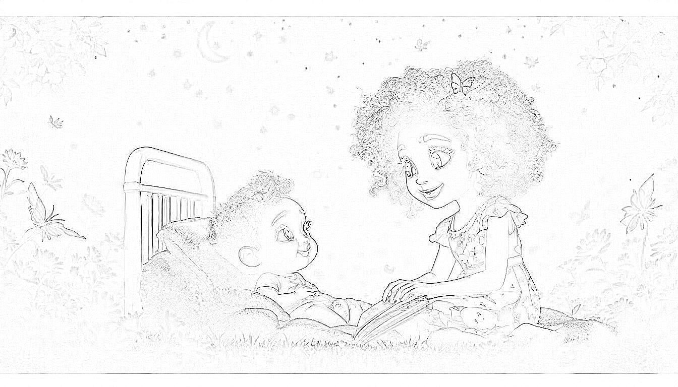 Mia und das neue Baby