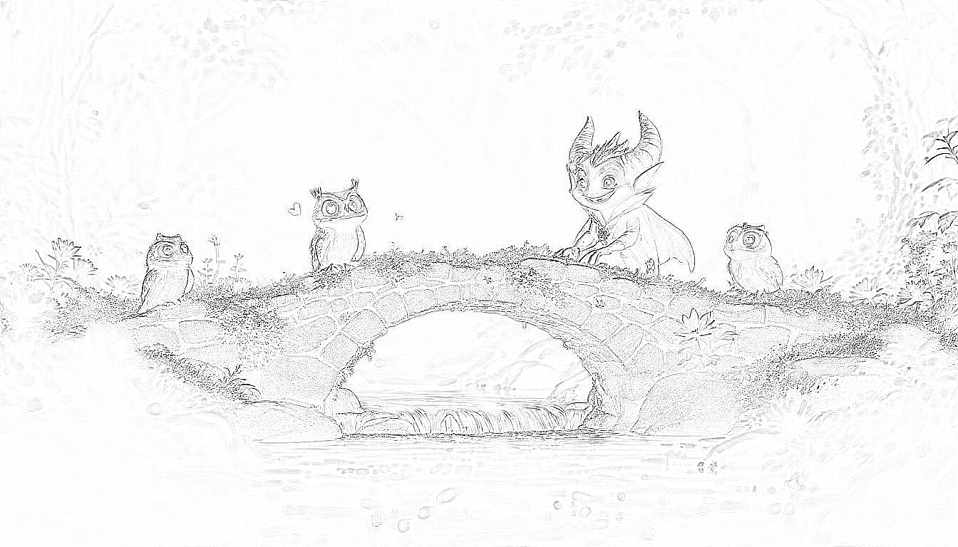 Paul Plitschplatsch und die zauberhafte Brücke