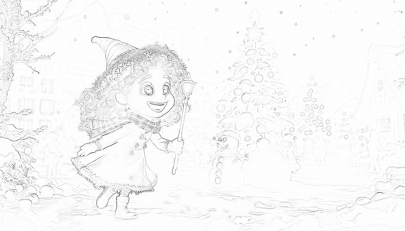 Hexe Hannah und die verschwundenen Weihnachtsbäume