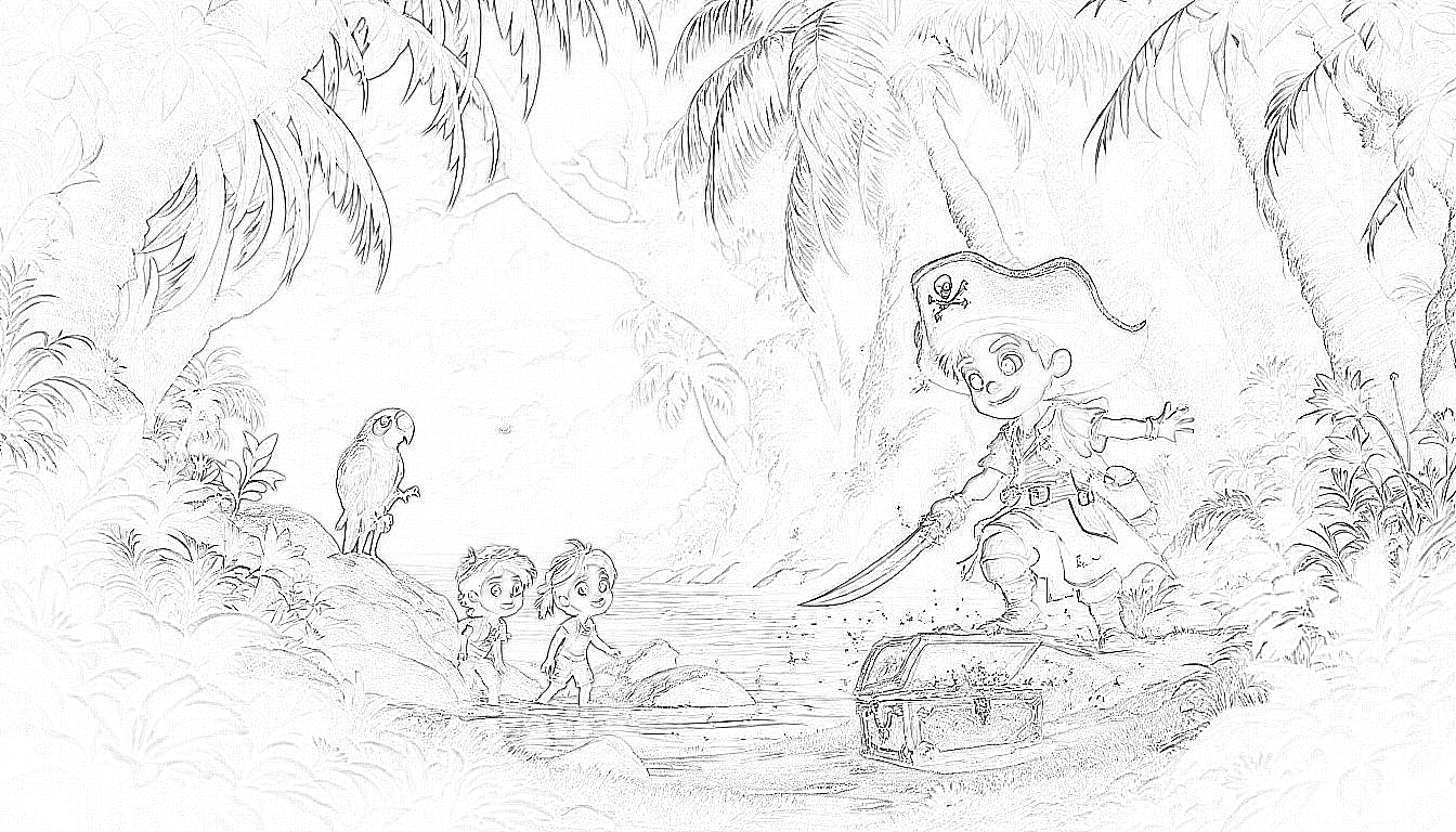 Jakobs Abenteuer auf der geheimnisvollen Insel