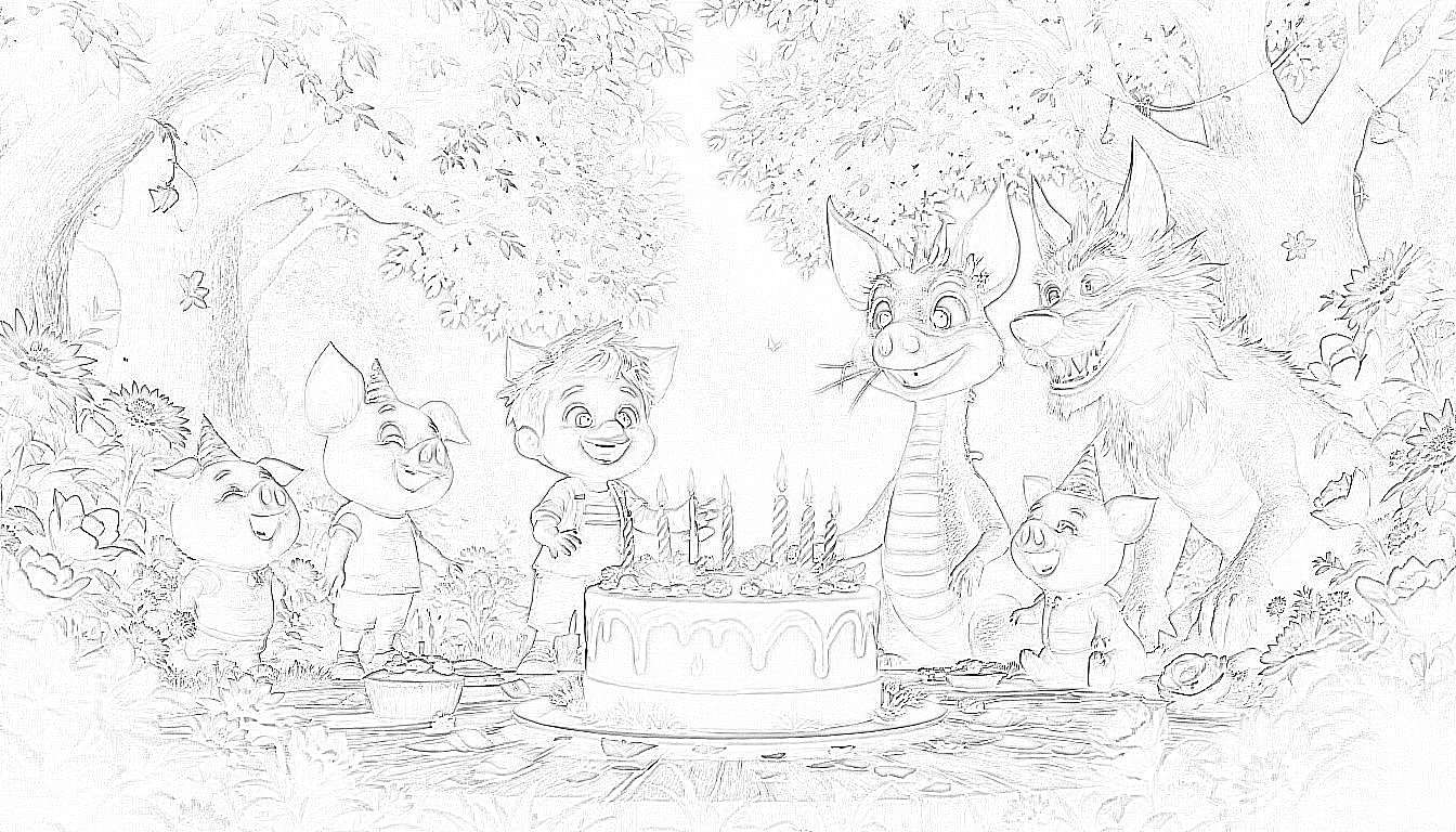 Tim und die zauberhafte Geburtstagsparty