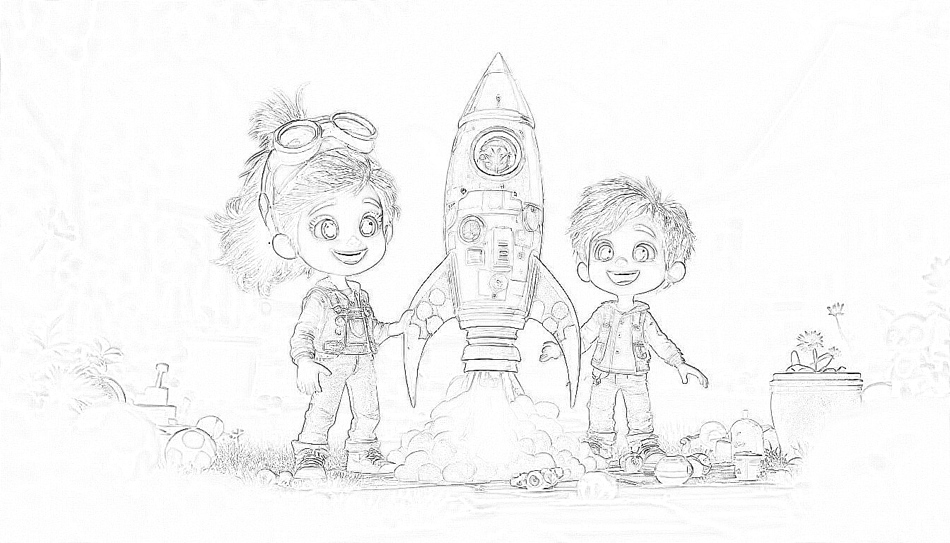 Mia und Leo: Die grosse Raketenmission